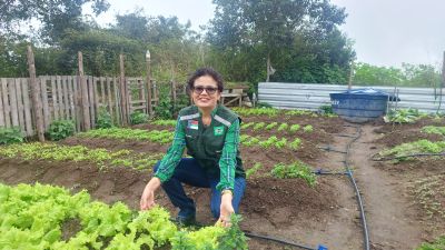 A agrônoma Nilma Oliveira